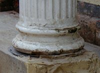 Old column base