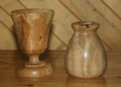 Goblet and Vase